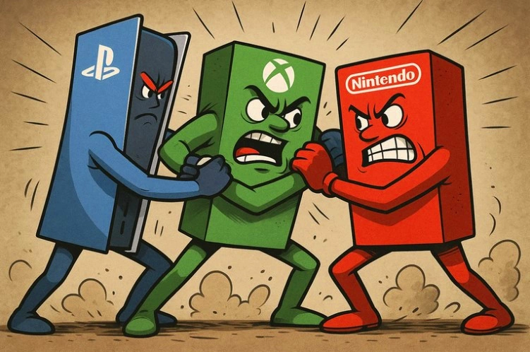 Konsolenverkäufe 2025: PS5 bleibt vorn, Switch 2 startet stark, Xbox im freien Fall